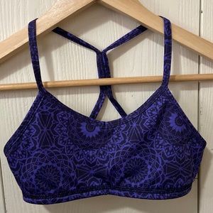 Ivivva Purple & Plum Sports Bra